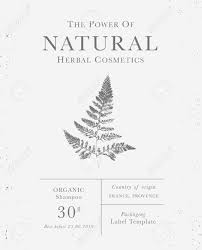 Maybe you would like to learn more about one of these? Customizable Label Of Natural Organic Herbal Products Fern Intage Royalty Free Cliparts Vectors And Stock Illustration Image 127646354