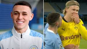 Philip walter foden is an english professional soccer player who plays for manchester city and the national team of england. Phil Foden Reveals What He Said To Erling Haaland Following Man City Vs Borussia Dortmund