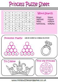 The daily wonderword puzzle is found at wonderword.com by clicking on today's puzzle. Princesses Puzzle Sheets Kids Puzzles And Games