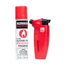 Get free shipping on qualified butane torches & tanks or buy online pick up in store today in the tools department. Gardner Bender Pocket Butane Torch With Butane Refill The Home Depot Canada