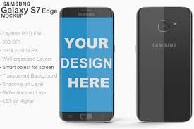 Samsung Galaxy S7 Edge Black Mockup Samsung Galaxy S7 Edge Samsung Galaxy S7 Samsung Galaxy
