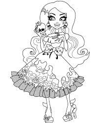 For boys and girls, kids and adults, teenagers and toddlers, preschoolers and older kids at school. Monster High Story Coloring Sheet