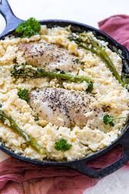 Pour another cup chicken stock into the rice and stir until mixture comes to a simmer. Chicken Risotto Easy Weeknight Dinner Kroll S Korner