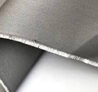 Wire Reinforced Fiberglass Fabric Silicone Coated On Thermal Insulation  Cover