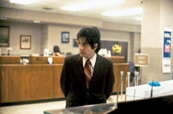 Lumet's 'Dog Day Afternoon': Hot Crime, Summer in the City - The New York  Times