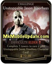 Links on android authority may earn us a commission. Unstoppable Jason Voorhees Challenge Requirements Mk Mobile