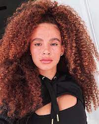 Undefined Natural Curls Hairstyles Dyed Curly Hair Curly Afro Hair