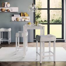 Rea 3 Piece Pub Table Set Pub Table Sets Pub Table Contemporary Dining Sets