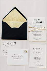 Classic Black And Gold Wedding Black Gold Wedding Black Wedding Invitations Black Invitation