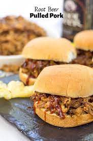 Root Beer Pulled Pork Sliders Simply Made Recipes Recipe Recipes Slow Cooker Pulled Pork Pulled Pork