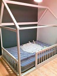 Murphy bed for kids and toddlers. How To Build A Montessori Bed For Your Baby Sparks And Bloom
