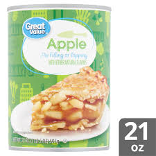 This recipe is as easy as boiling water, mostly because that's exactly what you're doing to make homemade apple pie filling. Great Value Apple Pie Filling Or Topping 21 Oz Walmart Com Walmart Com
