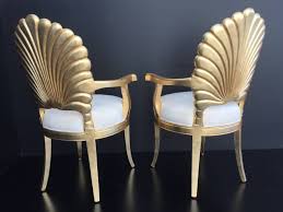 Venetian Grotto Style Shell Back Armchairs Furniture Interior Design Concepts Dining Room Chairs