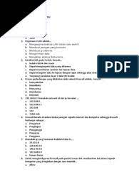 Soal pas aij xii tkj draft. Soal Pas Aij Kelas 12 Tkj Pdf