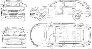 Audi Q7 Auto Carros Camiao