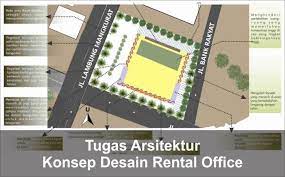 Konsep Desain Bangunan Rental Office Tugas Mahasiswa Arsitektur Bangunan Arsitektur Universitas Arsitektur