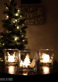 Diy Etched Glass Votive Holders