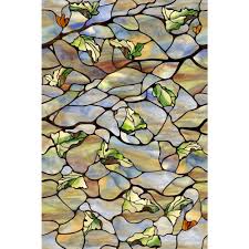 Artscape 24 In X 36 In Vista Decorative Window Film 01 0150 The Home Depot Stained Glass Window Film Decorative Window Film Window Film