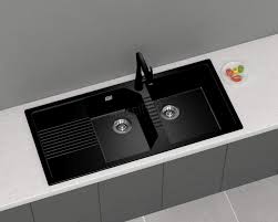 Maybe you would like to learn more about one of these? Westwood Granite Quartz Kitchen Sink Inset Double 1 5 Bowl With Complete Plumbing Kit Drainer Waste Home Gks01 Black Buy Online In India At Desertcart In Productid 116225560