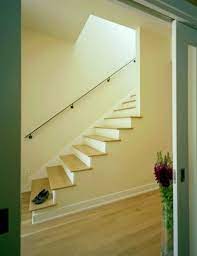Pin By Kristi Hunter On Dream Home Open Basement Stairs Staircase Remodel Basement Stairs
