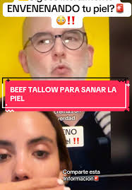 La verdad que no te quieren dejar saber! Yo me cambie ya! #tiktokshop  #beeftallow #beeftallowskincare #beeftallowfacecream #beeftallowskin  #seboderes #grasaderes #grasaparalacara #skincare #pielsana ...