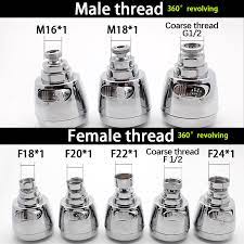 If there are dark or yellow spots, a mixture of baking soda and seventh generation dish soap works well as a paste. Wasourlf 360 Swivel Faucet Aerator Tap Nozzle Adapter Kitchen Sprayer Shower Chrome Spout M24 M22 M20 Female Thread Accessories Kitchen Faucet Adapter Faucet Adapterfaucet Aerator Adapter Aliexpress