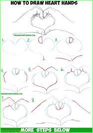 I think you will have a blast when it comes to drawing the gesture. Drawing Step By Step Draw Heart Hand Drawing Easy