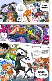 Ch 636 One Piece Manga Comic Book Template One Piece World