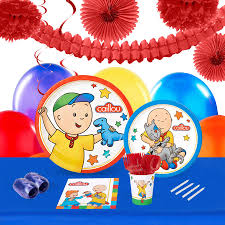 The two just seem to go hand in hand. Caillou 16 Guest Tableware And Decoration Kit Walmart Com Walmart Com