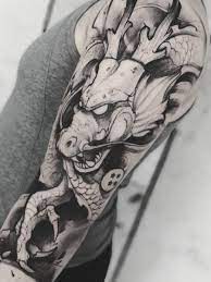 It shows how goku learns to handle his powers. Ramon On Twitter Dbz Tattoo Dragon Ball Tattoo Black Dragon Tattoo