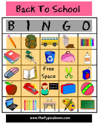 Free Bingo Games To Play For Fun Free Printable Back To School Bingo Back To School Crafts Printable Activities For Kids Bingo Template