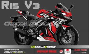 Aug 11, 2021 · yamaha bikes price starts at rs. Yamaha R15 V3 Custom Decals Wrap Stickers Race Edition Kit Cr Decals Designs