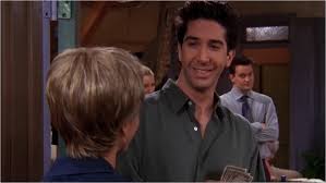 Ross's reaction in number 14, as a helpful commented pointed out, was to a major shampoo explosion in his luggage. The One Where Ross Can T Flirt Friends Central Fandom