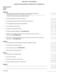 Syarat pengesahan dalam perkhidmatan bagi pegawai perkhidmatan pendidikan (ppp), pegawai pendidikan pengajian tinggi (pppt) dan anggota kumpulan pelaksana 3 tahun 2018); Checklist Bpp Baru