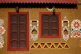 Untitled Ganpati Decoration Design Village House Design House Paint Design