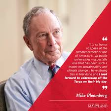 Now announcing: this year's spring commencement speaker! Entrepreneur,  philanthropist and former New York City mayor Mike Bloomberg will address  graduating Terps this May. go.umd.edu/UR4 #UMDgrad