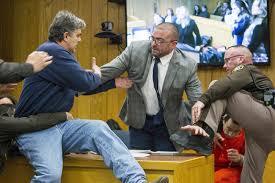 Nassar was sentenced to 60 years in federal prison on december 7, 2017 after pleading guilty to child pornography & tampering with evidence charges on july 11, 2017. Father Who Lunged At Larry Nassar Says His Daughters Are Heroes People Com