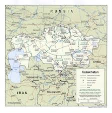 Schaue dir die lage und viele weitere informationen an. Map Of Kazakhstan Political Map Weltkarte Com Karten Und Stadtplane Der Welt