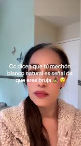 Mechón Blanco Mujer