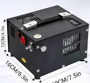 300bar Portable 12V DC Electric Mini Pcp Air Compressor 4500psi with Power  Converter and Moisture Filter - ACECARE GAS CYLINDER