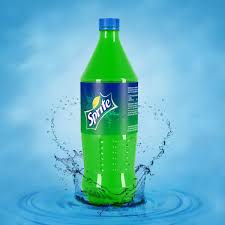 3d Model Sprite Bottle Bottle Sprite Water Bottle