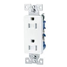This design has been incorporated into our industrial, hospital, commercial and residential receptacles. Tamper Resistant Duplex Receptacle 125 V Thermoplastic Tr1107w Box Rona
