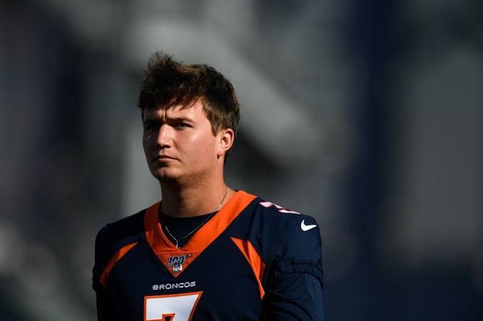 Drew Lock never intended to miss Broncos training camp practices