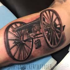224 n hemlock st ste 2 cannon beach, or 97110. Jason Tucker Tattooer Angry Red Pic Of A Civil War Era Cannon On My