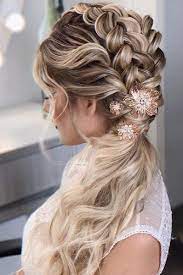 39 Adorable Braided Wedding Hair Ideas Wedding Hair Side Braids For Long Hair Bride Hairstyles