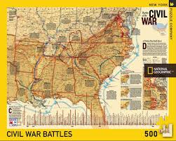 Puzzle de 1000 piezas civil wars capitán américa puzzle con la imagen en . Battles Of The Civil War Puzzle 500 Piece National Geographic New York Puzzle Company