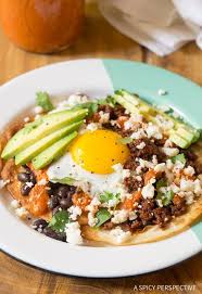 The Best Huevos Rancheros Recipe A Spicy Perspective Huevos Rancheros Recipe Mexican Breakfast Recipes Breakfast Brunch Recipes