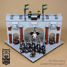 The White Hand Of Lenfald Lego Custom Minifigures Amazing Lego Creations Cool Lego