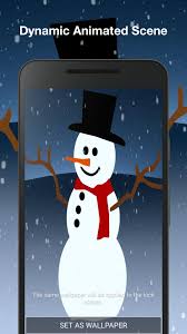 Bonhomme De Neige Fond D Ecran Anime Pour Android Telechargez L Apk Un fond d'écran animé et un screensaver sur le thème de noël. apkpure com