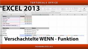 Ein leicht verständliches tutorial für anfänger aus dem bereich:excelin diesem tutorial zeige ich euch die funktionen wenn und oder kombiniert mit excel.mit. Verschachtelte Wenn Funktion Ganz Einfach Excel Toptorials